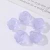 Cristal Púrpura Piezoeléctrico Cuentas Espaciadoras Morado Lavanda Ágata Rosa Blanco Pulsera de Cristal Pulsera Inferior a Accesorios Hechos a Mano Paquete de Materiales