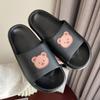 2023 Nuevas Pantuflas Casuales de Verano para Casa Interior Antideslizantes Pantuflas de Suela Blanda para Mujer Venta al por Mayor Transfronteriza