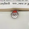 Clip de Sello de Regalo de Decoración Navideña de Dibujos Animados Transfronterizo, Clip para Notas, Clip Acrílico PP de Papá Noel de Alto Valor, Venta al por Mayor