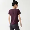 Camiseta Deportiva Transpirable de Secado Rápido Adelgazante para Mujer con Malla Trasera para Yoga, Running, Entrenamiento, Pilates, Fitness Nuevo