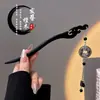 Presilha de Cabelo Estilo Novo 2026 com Franjas para Mulheres, Presilha de Cabelo Estilo Chinês Simples Moderno, Presilha de Cabelo de Alto Padrão Nicho Estilo Antigo Hanfu