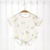 Enterizo de Verano para Bebé, Ropita de una Pieza Ligera para Bebés Pequeños, Ropa de Manga Corta 100% Algodón para Recién Nacidos, Enterizo Triángulo