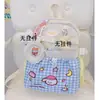 Serviço de Dropshipping para Mochilas Personalizadas Estilo Primavera Fofas e Preguiçosas para Meninas, Novas Mochilas Escolares Leves para Alunos do Ensino Fundamental II e Médio