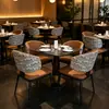 Mesas y sillas de hotel personalizadas, mesas y sillas para cafeterías, mesas y sillas comerciales para restaurantes occidentales, tiendas de té de leche y restaurantes de casas de té