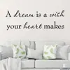 Pegatinas de Espejo Autoadhesivas Sencillas en Inglés Pegatinas de Pared Ins Sala de Estar Dormitorio Habitación Pegatinas Decorativas de Pared de Fondo BR0634C
