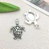 Accesorios de Joyería de Aleación DIY Tortuga Marina Tortuga Colgante Pequeño Pulsera Collar Regalo Material de Decoración Colgante