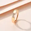 Anillo de Lujo Ligero de Moda Coreana Tendencia en Tiktok con Microincrustaciones de Diamante y Madreperla para Mujer con Acabado de Alta Gama Que No Se Desvanece