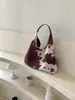 Bolsa de Mano Personalizada Transfronteriza con Estampado de Vaca, Gran Capacidad, Bolso de Moda Diaria para el Trabajo, Nuevo Bolso de Mano y Bolso de Hombro de Moda para Mujer