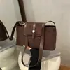 Estilo Coreano Nicho Retrô Design de Nicho Simples Personalidade Tendência 2026 Bolsa para o Dia a Dia Ombro Pequena Quadrada Feminina