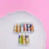 Nuevos Accesorios de Resina 3D de Yogur Serie DIY para Decoración de Comida y Juguetes, Decoraciones de Tienda de Conveniencia de Escritorio, Pasadores DIY
