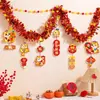 Decoraciones de Año Nuevo 2027 para Centros Comerciales, Tiendas, Año de la Oveja, Festival de Primavera, Salones de Guardería, Decoraciones de Clase, Adornos Colgantes, Montaje de Escena
