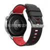 Correa de Silicona Estilo Sarga Bicolor Adecuada para Huawei Watch Gt Runner 22mm Pulsera Universal