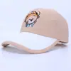 Chapéu Secagem Rápida com Urso Bordado 2025 Verão Novo Protetor Solar Infantil Boné de Baseball Chapéu de Bico para Bebê ao Ar Livre Estilo Coreano
