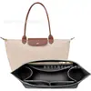 Bolsa Compartimento Interno de Feltro Transfronteiriça Bolsa de Ombro Longchamp Bolsa Tote de Viagem Armazenamento Bolsa de Viagem Espessa em Formato de Dumpling