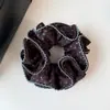 Scrunchie de Moda Coreana Estampado de Alta Gama para Mujer Nueva Banda Elástica para Cola de Caballo de Cuatro Capas Estilo Retro