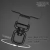 Soporte para Teléfono Móvil con Clip Metálico Giratorio de 360 Grados, Conexión Fija Giratoria de Acero Inoxidable, Duradero y Resistente, Correa para Teléfono Móvil