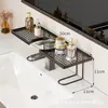 Prateleira para Gabinete de Banheiro Prateleira Organizadora Simples para Pia de Banheiro Produtos de Maquiagem Produtos de Skincare