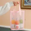 Bolsa de Maquiagem de Malha de Nylon Transfronteiriça, Bolsa Grande de Armazenamento para Cosméticos, Bolsa de Higiene Pessoal Portátil para Viagem, Suporta Personalização
