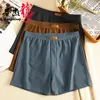 Ropa interior de hombre Huajielong de malla de seda helada, color liso, al por mayor, de cintura media, talla grande, transpirable, calzoncillos tipo bóxer para hombre, disponible para dropshipping