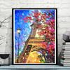 Paisaje DIY pintura al óleo digital planta pintura pintada a mano flor pintura decorativa pintada a mano pintura al óleo de pared relleno LY