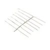 Agulha de gancho longo de três vias, tamanho pequeno, de dupla extremidade, para reparo de suéter, esconder pontas de fio, ferramenta de tricô, transfronteiriça com agulha de gancho de língua, língua viva