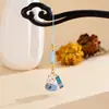 Nuevo Colgante para Teléfono Gatito Estilo Chino Atrae Fortuna y Trae Bendiciones, Colgante de Aleación Danza del León Tendencia Nacional, Accesorio para Bolso, Llavero