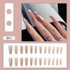 Uñas postizas con armadura extraíble, comercio exterior, uñas postizas europeas y americanas, piezas de ballet, uñas a presión