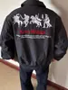 Chamarra de vuelo bordada estilo callejero americano transfronterizo, para hombres y mujeres, corte holgado, marca de tendencia high street, chaqueta casual versátil para parejas