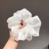 Elástico Elegante Estilo Coreano Dongdaemun con Aspecto de Perla para Mujer, Accesorio de Lazo para el Cabello Moderno y Único