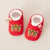 Invierno Nuevo Estilo Terciopelo Engrosado Cálido Zapatos de Algodón Antideslizante Suela Suave Dibujos Animados Zapatos para Bebés y Niños Pequeños Listos para la Venta