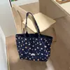 Bolso cruzado nuevo para mujer, elegante 2026 casual de gran capacidad para estudiante, bandolera, bolso de mano con lunares de moda coreana