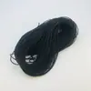 Elástico de Látex de Alta Elasticidade 0,8-12mm para Tiras de Orelha de Máscara, Cordão Elástico de Nylon, Pedido Mínimo de Peças de 100m