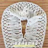 Acessórios de Renda com Franjas para Roupas, Materiais para Sapatos, Pingentes, Franjas Penduradas, Pingentes de Algodão, Pingentes de 2cm, Acessórios de Pingentes Branco Natural