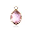 Mayorista de Fabricante Colgante de Cristal K9 de Piedra de Cumpleaños Colorido Accesorios DIY Accesorios de Joyería Hechos a Mano 12 Colores Lote Mixto
