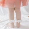 23 Mallas Nuevas de Primavera y Otoño para Niños Mallas Blancas Tejidas con Alas de Ángel Traje Enterizo para Bebé Mallas sin Pies para Niñas