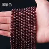 Cuentas redondas semiacabadas de cristal ojo de gato en stock del fabricante, cuentas sueltas para hacer joyería DIY, accesorios para pulseras y collares, venta al por mayor