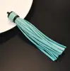 Mismo Color de Fondo Borla de Cuero Campana Negra Amazon Silicona Pulsera de Cuentas de Madera Accesorios de Joyería Accesorios de Pegamento Gotas 25 Colores