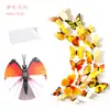 Adesivos de Parede Borboleta 3D Adesivos de Geladeira Decorações Artesanais Decorativas para Janela Papel de Parede Borboleta PVC Cor Total H-003