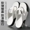 Pantuflas de Baño para Hombre Verano 2026 Estilo Nuevo con Sensación de Pisar Heces, Chanclas Antideslizantes de Suela Gruesa de Eva para Exteriores