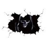 Novo Halloween Crack Skull Wall Stickers Europeu e Americano Festival Decoração Car Stickers Porta Stickers Janela Vidro Stickers FX-F22