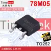 Regulador de Tensão Linear de Três Terminais Cj78M05 78m05 L78M05Abdt-Tr L78M05Cdt To252