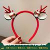 Chifres de Natal Headband Ano Novo Natal Bonito Reunindo Chifres Boneco de Neve Headwear de Férias Transfronteiriças
