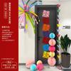 Adesivos de Palavras Felizes Dopamina para Decoração de Quarto de Casamento, Quarto da Noiva, Cabeceira, Parede de Fundo do Sofá, Caractere Especial Duplo Felizes para Casamento