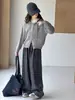 Conjunto de Punto para Niñas Primavera y Otoño 2026 Nuevo Otoño Moda Pulóver Básico y Pantalones Casuales para Niñas Mayores