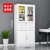 Flais Acero Archivero de Oficina Gabinete de Hierro Gabinete para Archivo de Vales de Datos con Cerradura Taquilla Multipuerta Taquilla Guardarropa