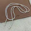 Temperamento Gentil e Feminino, Colar de Franjas Multicamadas de Pérolas, Design Exclusivo, Corrente de Clavícula Moderna, Elegante e Simples para Mulheres