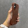 Funda para Teléfono Móvil 17Pro con Imitación de Piel de Oveja Tipo Piel, Insertable, con Portatarjetas, Adecuada para Iphone16Promax, Funda S23Ultra