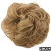 Acessório de Cabelo Coque Fofo Anel para Cabelo, Fibra de Alta Temperatura, Atacado Transfronteiriço Europeu e Americano, 17 Cores Elástico para Coque de Cabelo