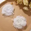 Renda Suave e Preguiçosa, Camurça Fina Camélia DIY Faixa de Cabelo Feita à Mão, Acessório de Cabeça, Flor de Pescoço Feminina Acessórios de Roupa