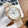 Reloj Datejust con Correa de Acero Inoxidable 904L, Calendario, Movimiento Mecánico Automático, Resistente al Agua, Luminoso, Reloj de Pulsera para Hombre, Negro Hielo Azucarado
